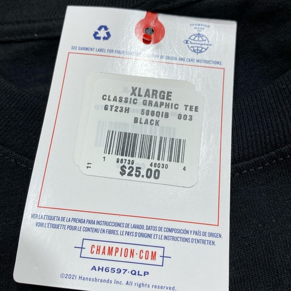COPY - NWT. Champion, men’s size XL, T-shirt. - Picture 6 of 11